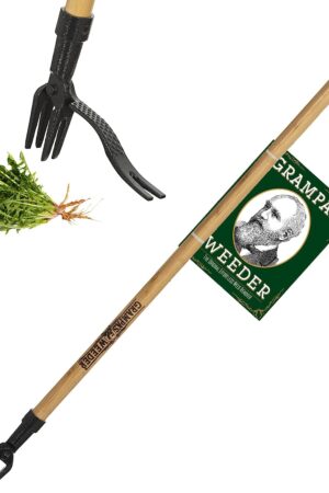Grampa's Weeder - The Original Stand Up Weed Puller Tool with Long Handle - Made with Real Bamboo